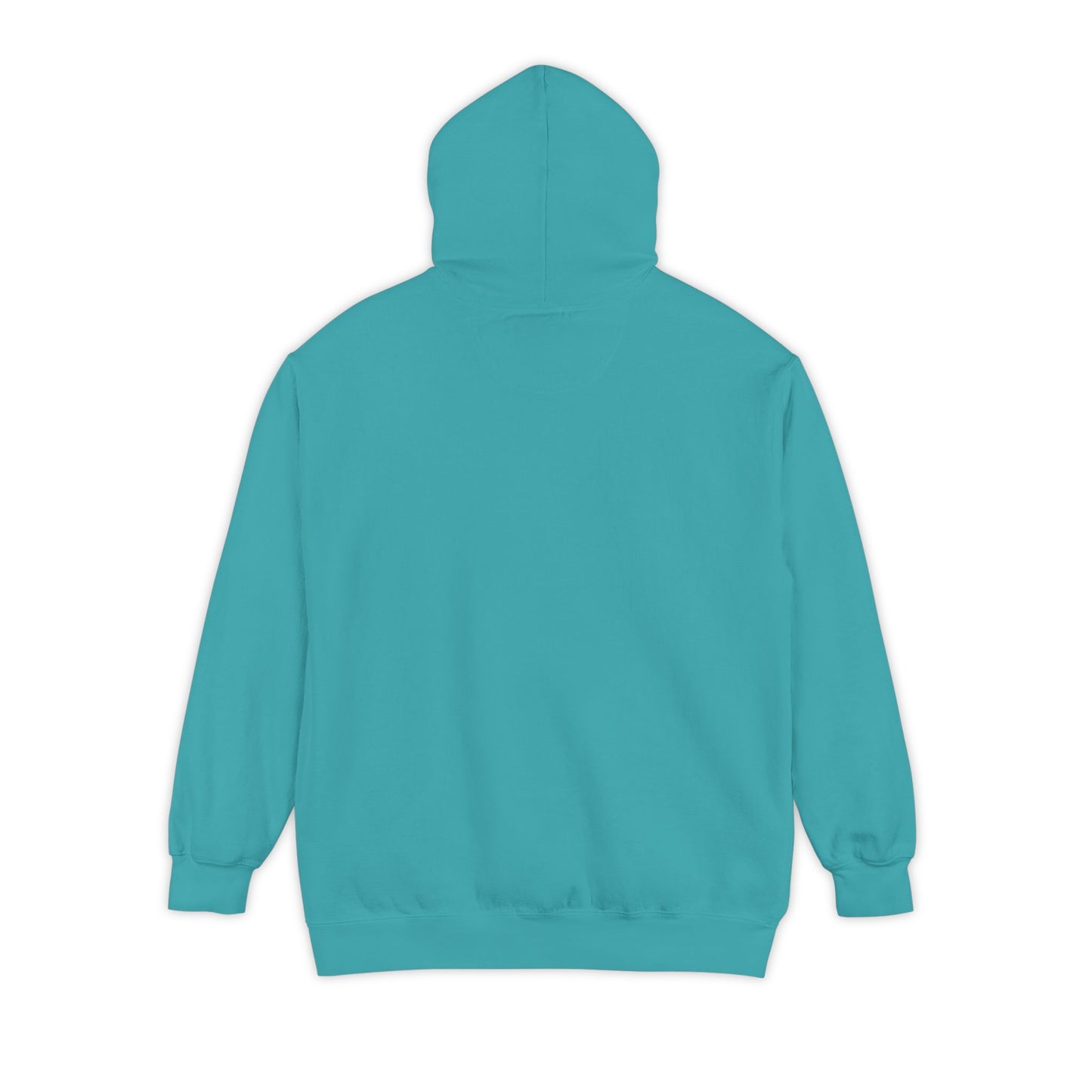 Graphic Hoodie — Retro Floral Patch Chest Design