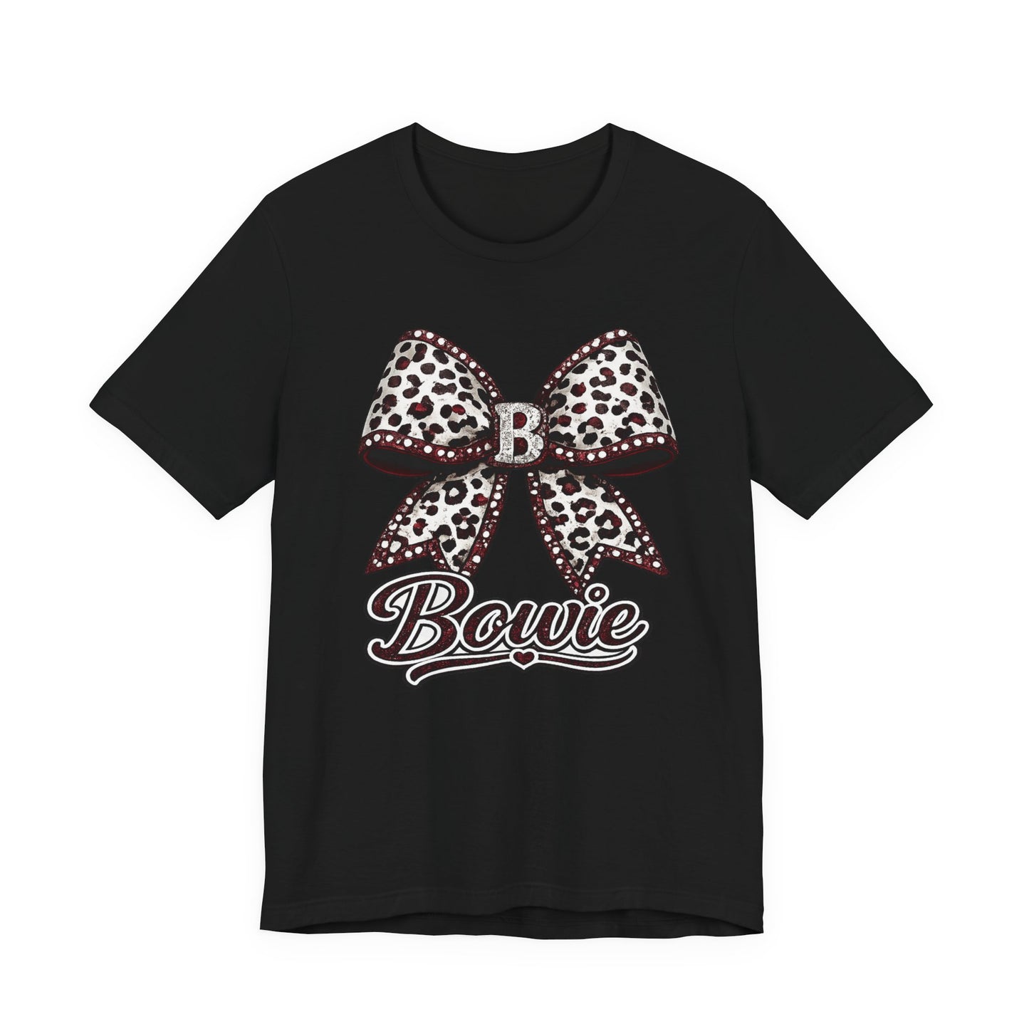 Leopard Bow 'Bowie' Graphic Tee