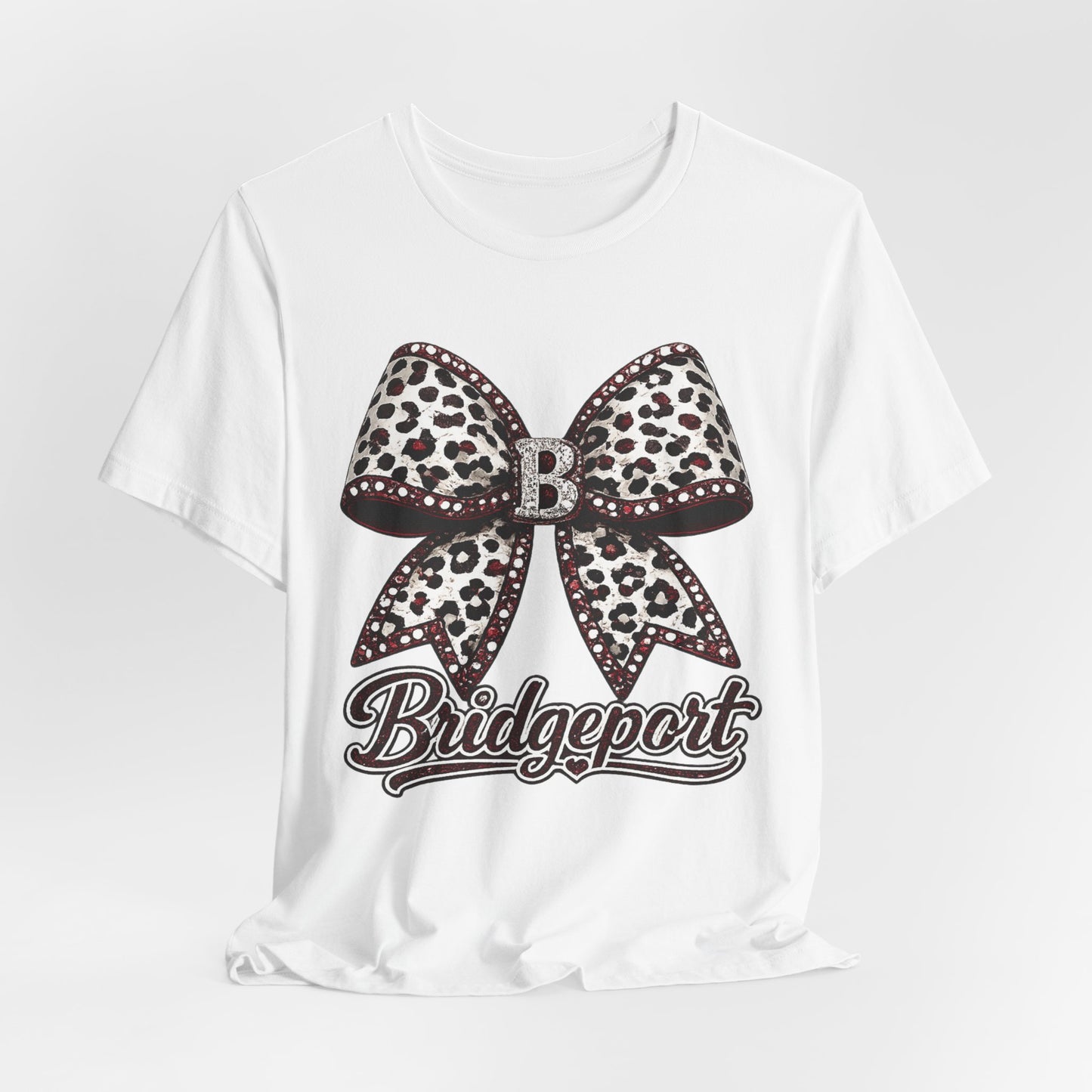 Bridgeport Leopard Bow T-Shirt