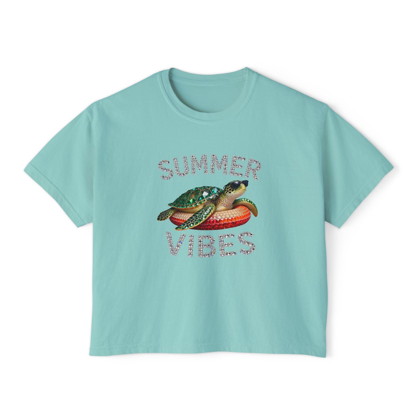 Summer Vibes Turtle Graphic Tee
