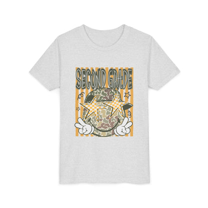 Second Grade Camo Star Youth Tee