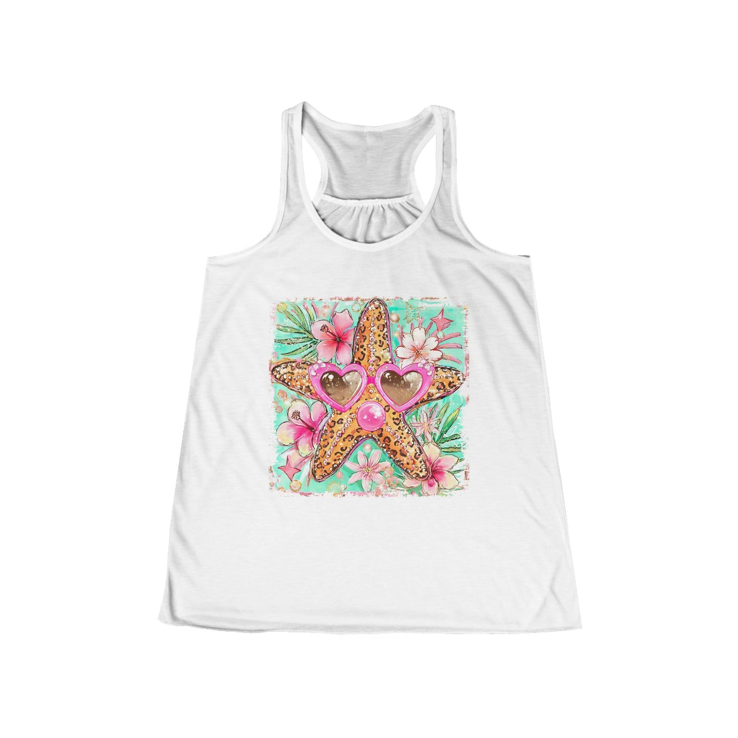 Chicken Lineup Women's Racerback Tank — Cute Farmyard Hen Graphic