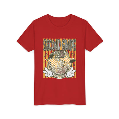 Second Grade Camo Star Youth Tee