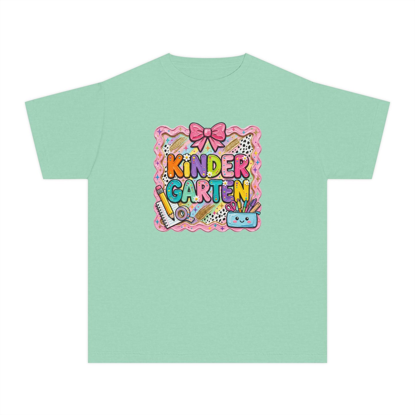 Kindergarten Cute Kids T‑Shirt — Colorful Back‑to‑School Design