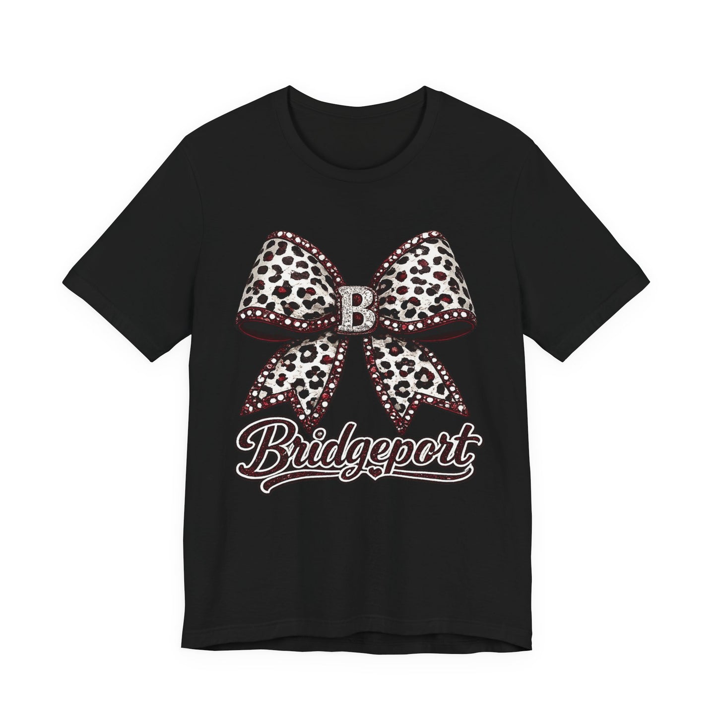 Bridgeport Leopard Bow T-Shirt