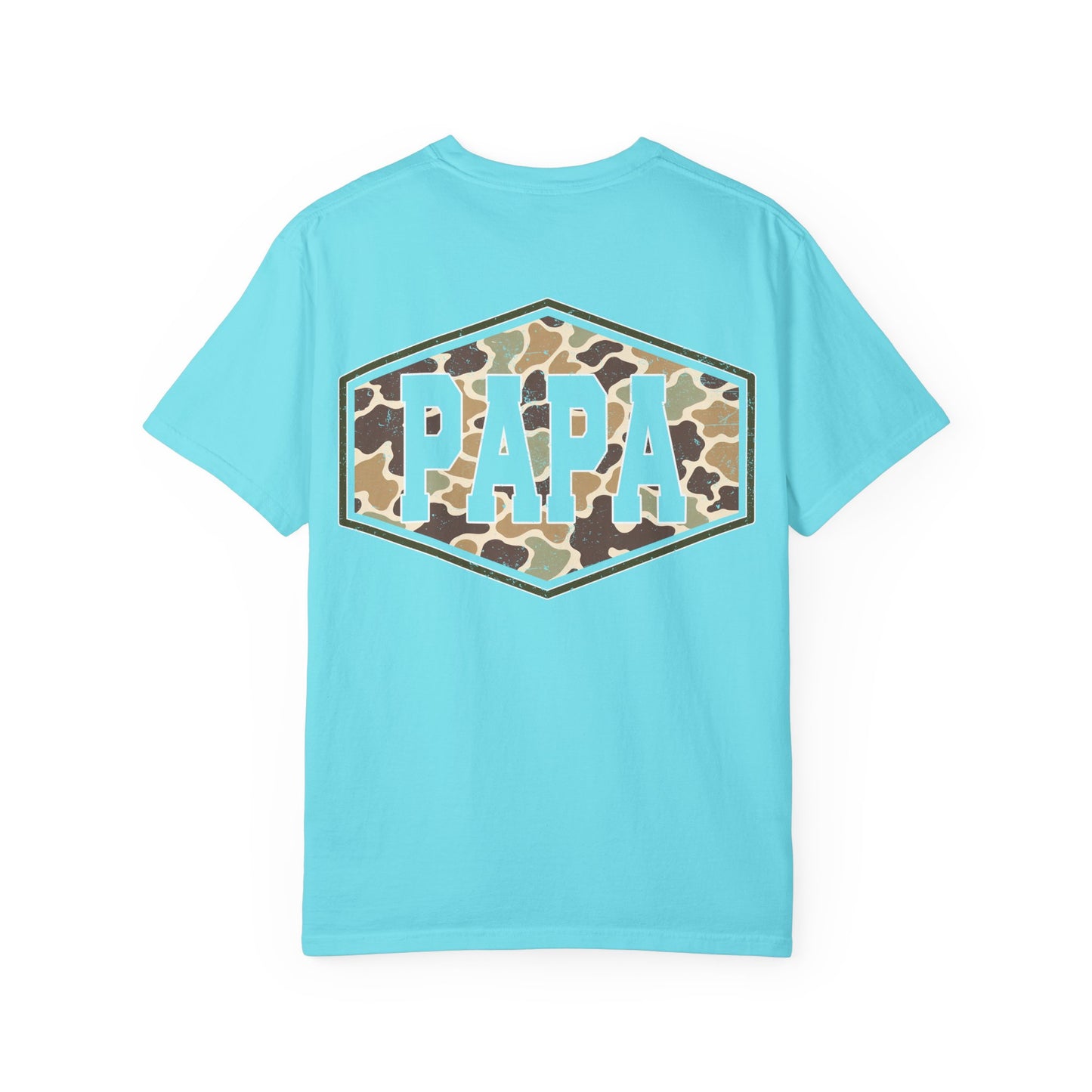 Papa Camo Logo T-Shirt — Men's Father’s Day Graphic Tee