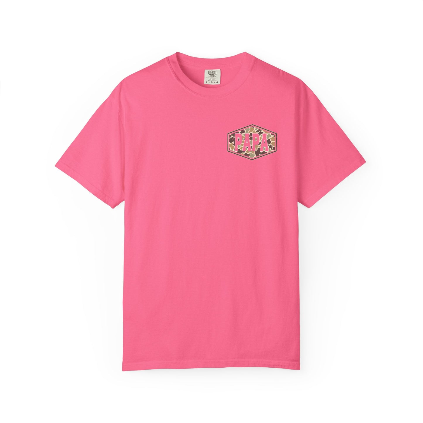 Papa Camo Logo T-Shirt — Men's Father’s Day Graphic Tee