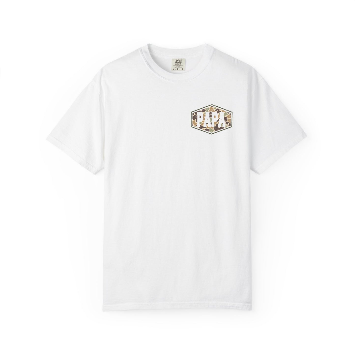 Papa Camo Logo T-Shirt — Men's Father’s Day Graphic Tee