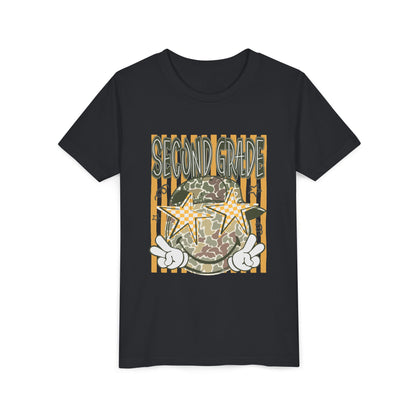 Second Grade Camo Star Youth Tee