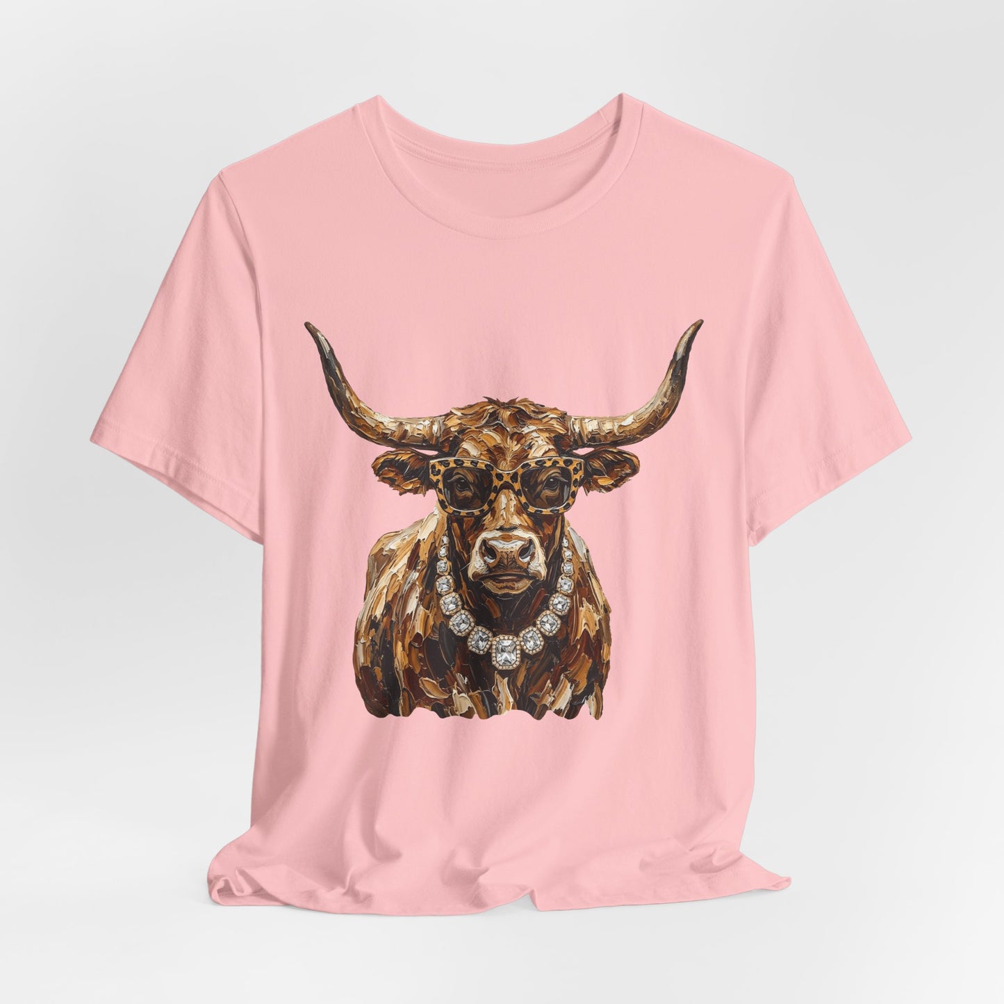 Longhorn Bull Tee — Southwestern Cowboy Graphic T-Shirt