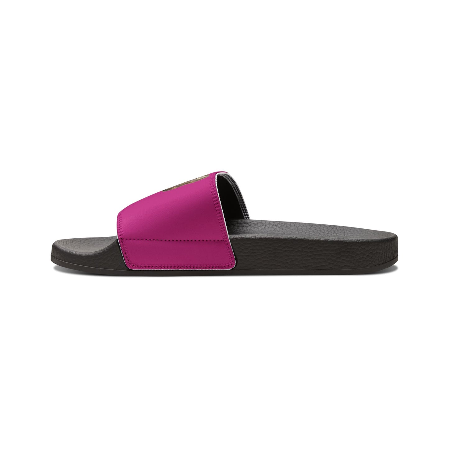 Women's Removable-Strap Slide Sandals — Pink Casual Pool & Beach Slides