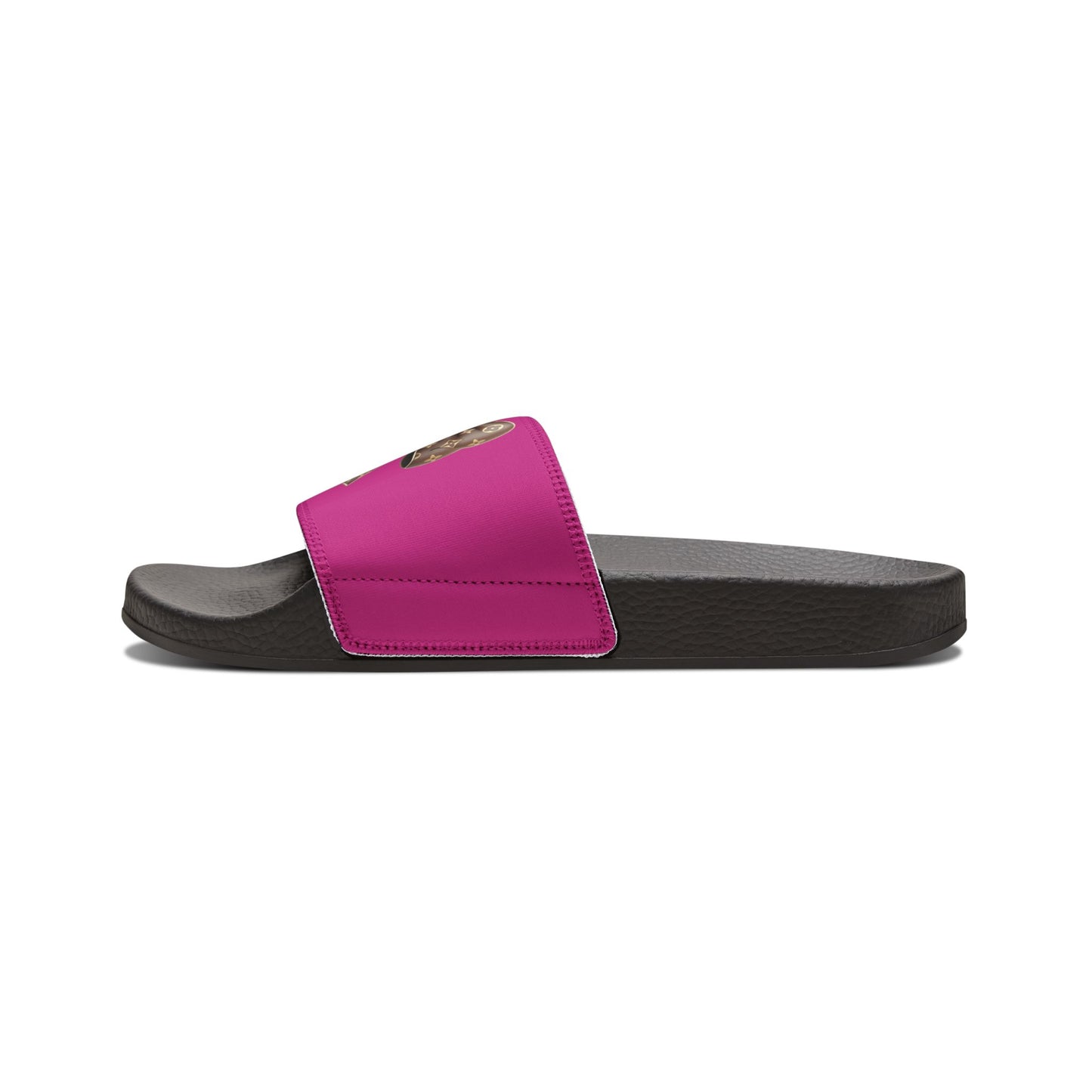 Women's Removable-Strap Slide Sandals — Pink Casual Pool & Beach Slides