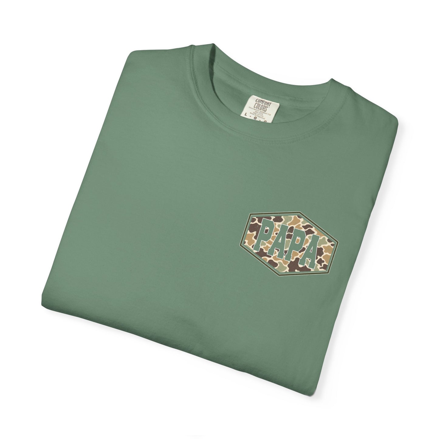 Papa Camo Logo T-Shirt — Men's Father’s Day Graphic Tee