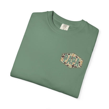 Papa Camo Logo T-Shirt — Men's Father’s Day Graphic Tee