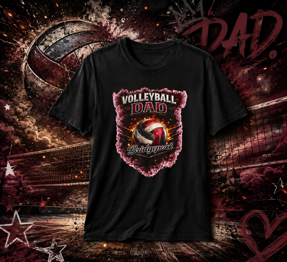 Volleyball Dad T-Shirt — Proud Volleyball Dad Gift