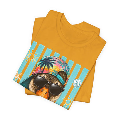 Platypus Beach Tee — Cool Sunglasses Summer Graphic T-Shirt