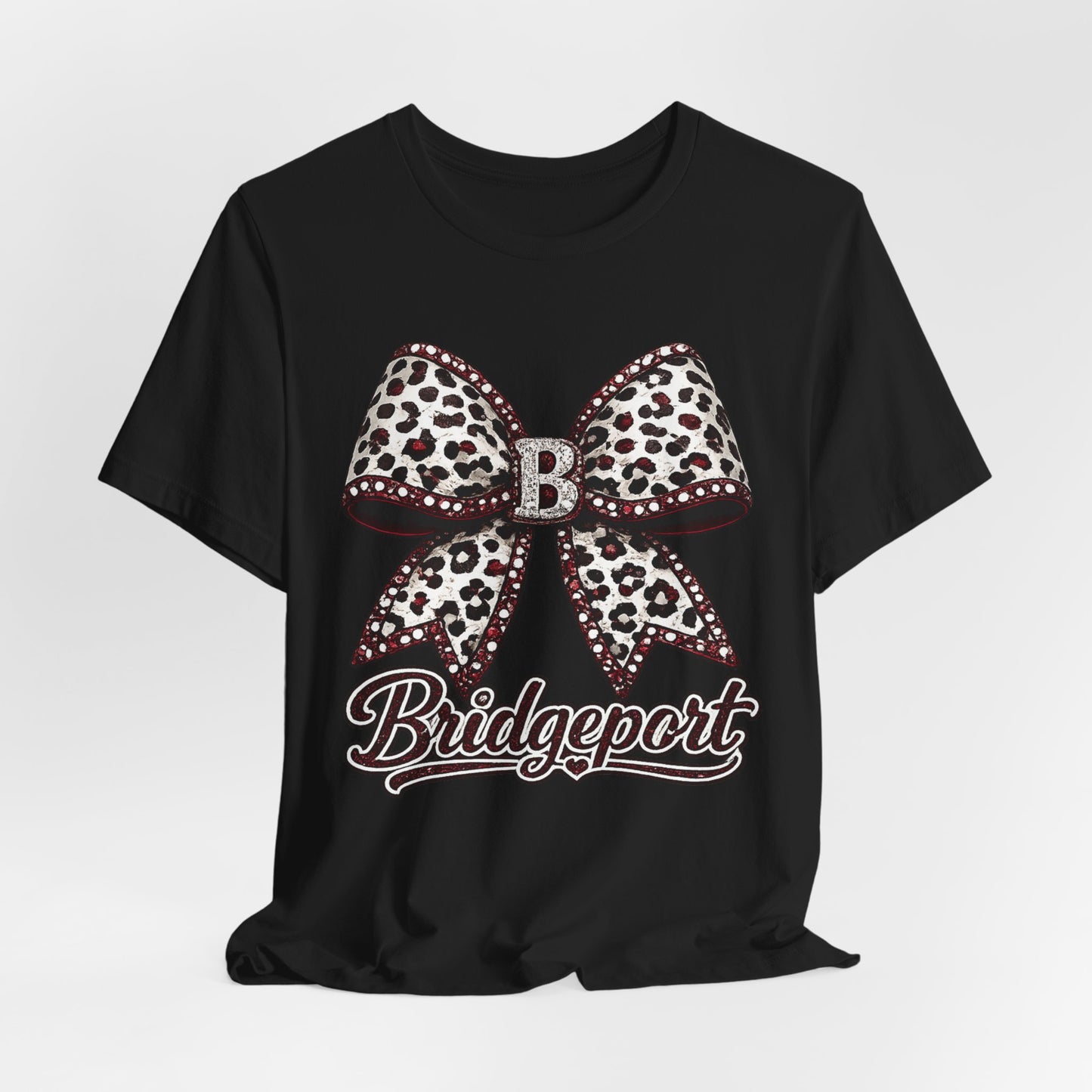 Bridgeport Leopard Bow T-Shirt
