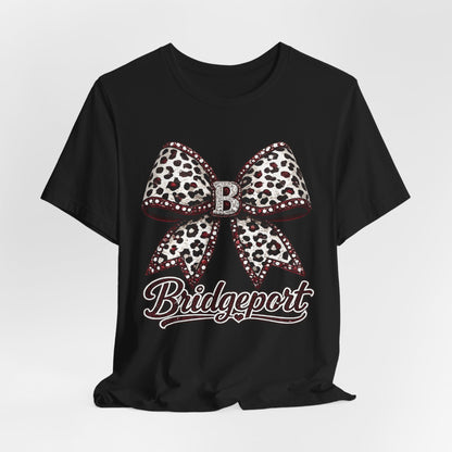 Bridgeport Leopard Bow T-Shirt