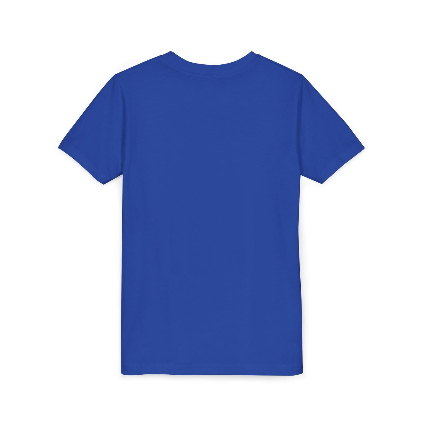 Patriotic Highland Cow Youth Tee — American Flag Bow & Heart Sunglasses