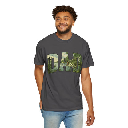 Dad Camo Graphic T-Shirt — Fishing & Outdoors Father's Day Tee