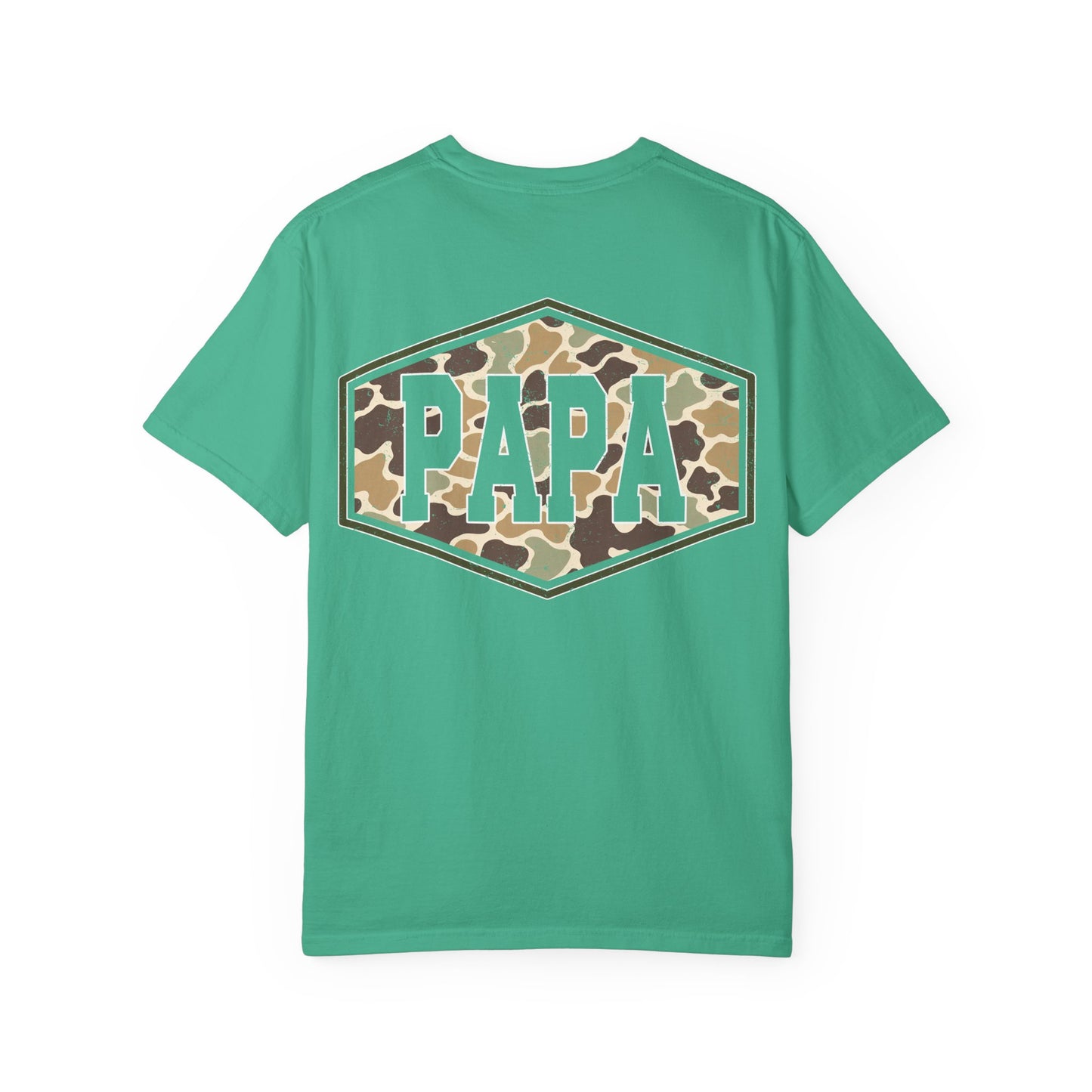 Papa Camo Logo T-Shirt — Men's Father’s Day Graphic Tee