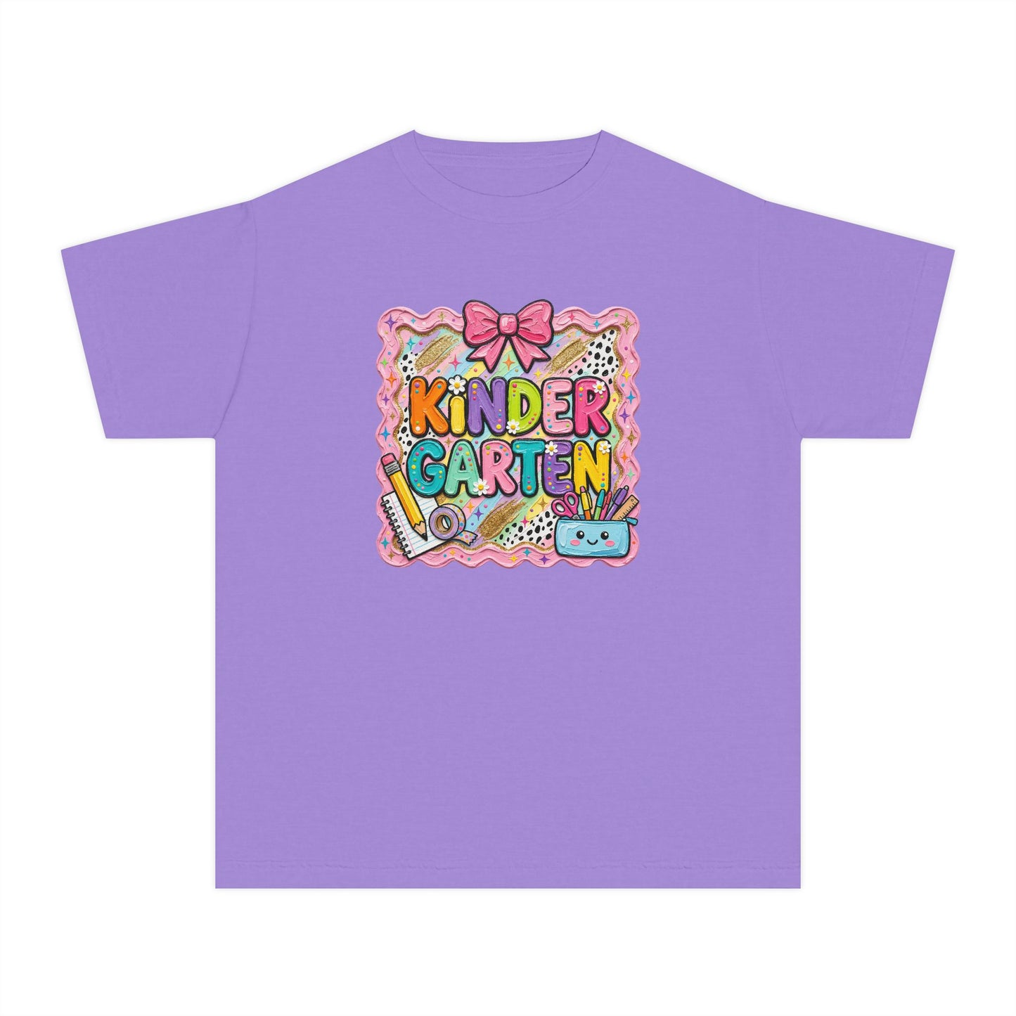 Kindergarten Cute Kids T‑Shirt — Colorful Back‑to‑School Design