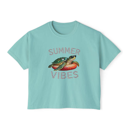 Summer Vibes Turtle Graphic Tee