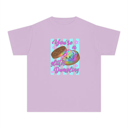 Youth Tee — "You're a Cutie Dumpling" Rainbow Dumpling Graphic