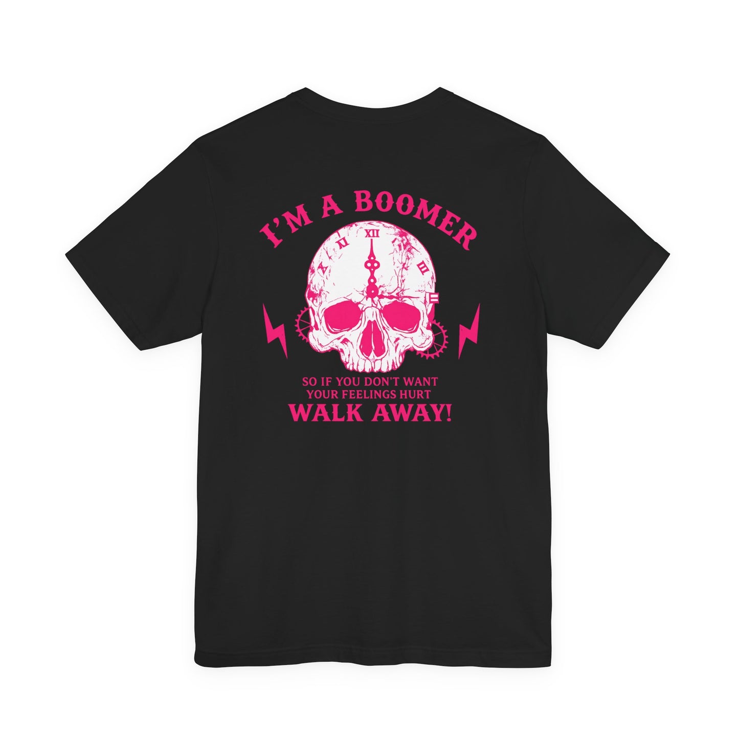 Boomer Skull Tee — "I’m a Boomer" Graphic Short Sleeve Shirt