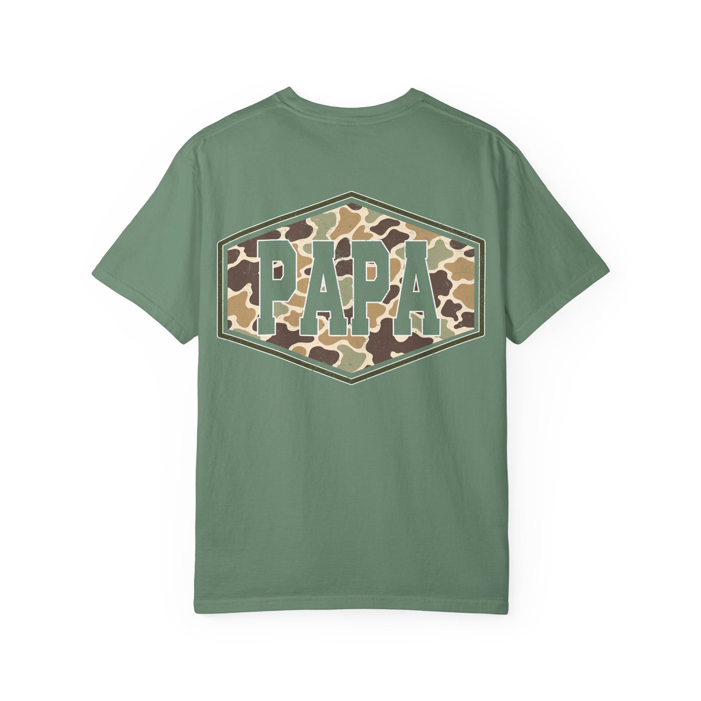 Papa Camo Logo T-Shirt — Men's Father’s Day Graphic Tee