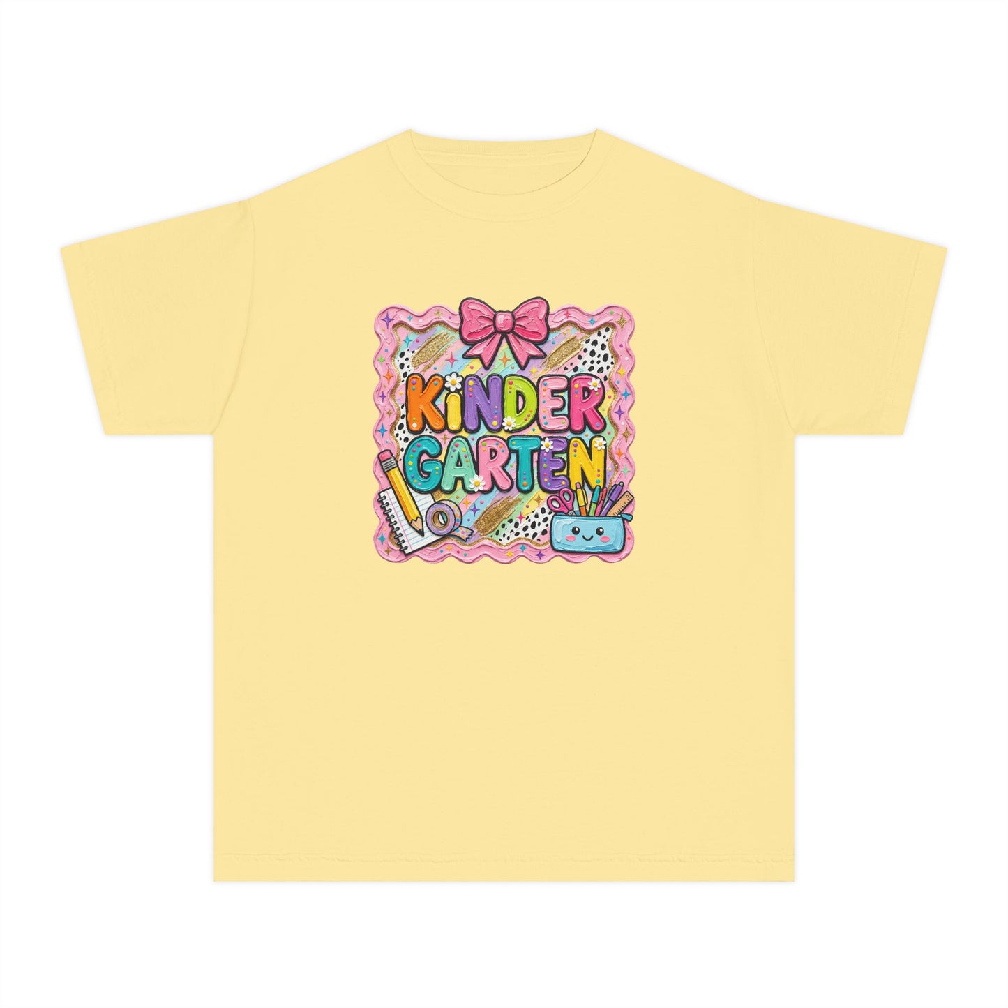 Kindergarten Cute Kids T‑Shirt — Colorful Back‑to‑School Design