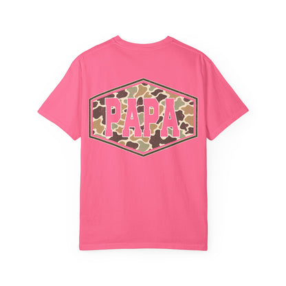 Papa Camo Logo T-Shirt — Men's Father’s Day Graphic Tee