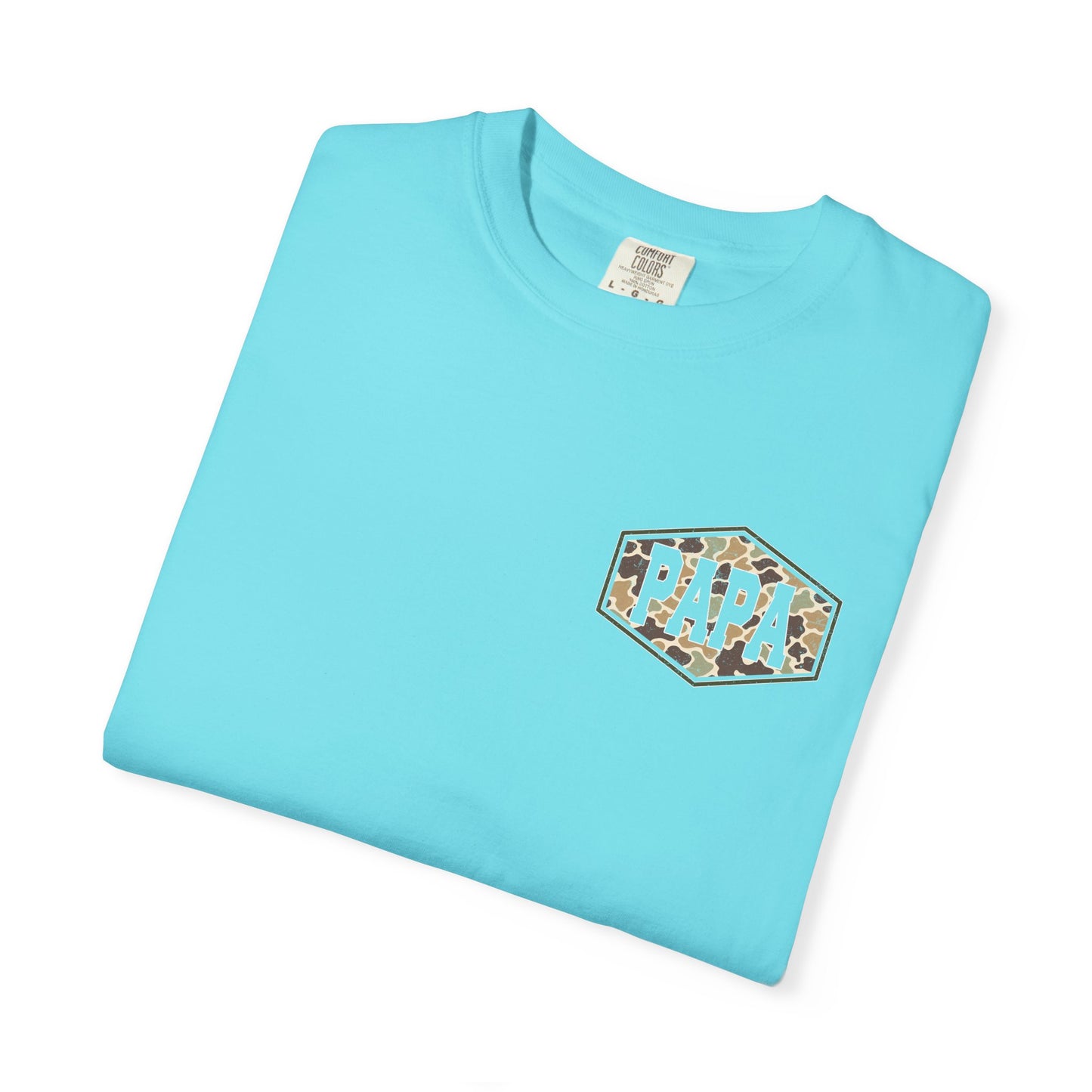 Papa Camo Logo T-Shirt — Men's Father’s Day Graphic Tee