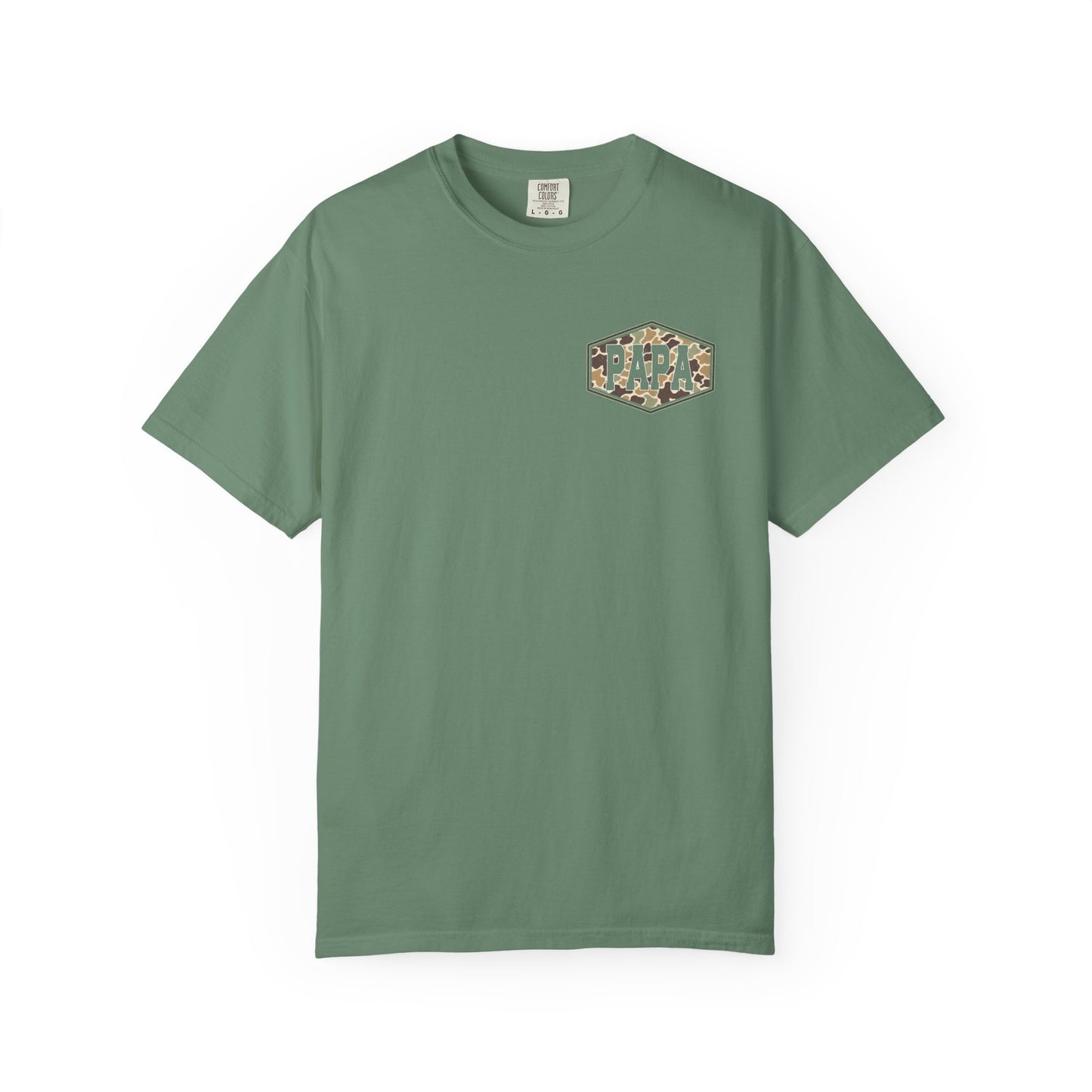 Papa Camo Logo T-Shirt — Men's Father’s Day Graphic Tee