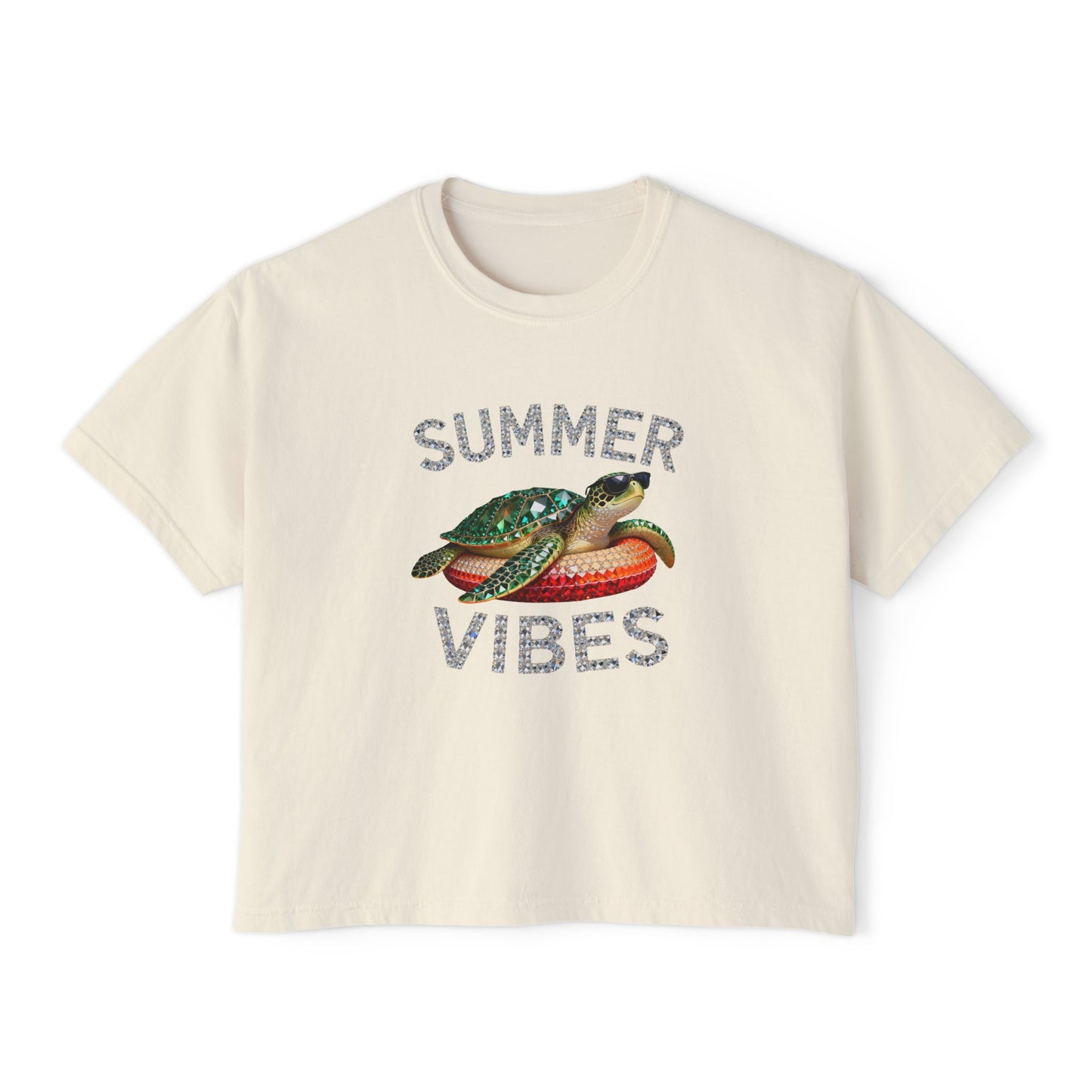Summer Vibes Turtle Graphic Tee