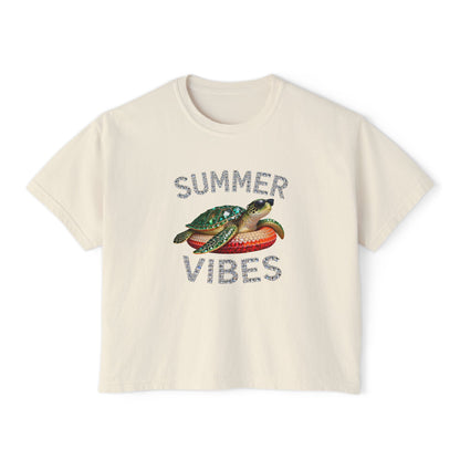Summer Vibes Turtle Graphic Tee