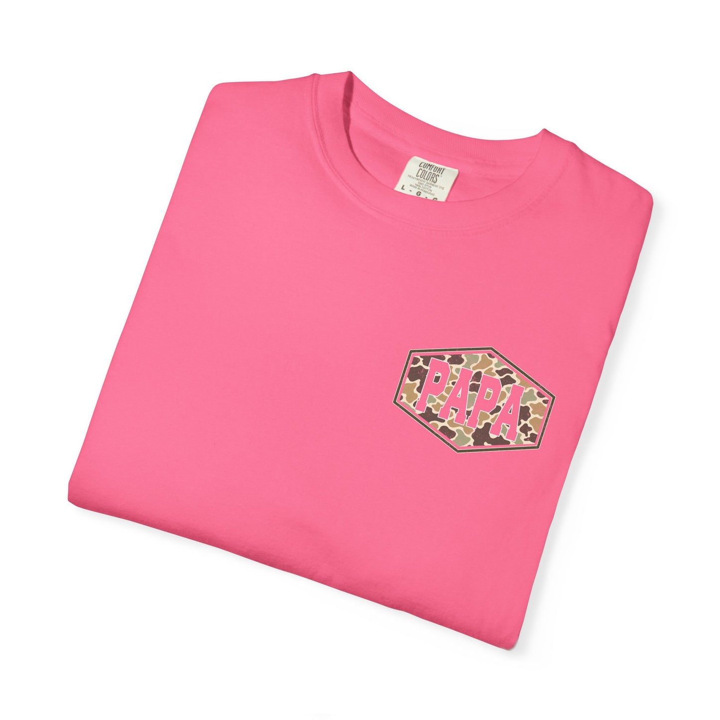 Papa Camo Logo T-Shirt — Men's Father’s Day Graphic Tee
