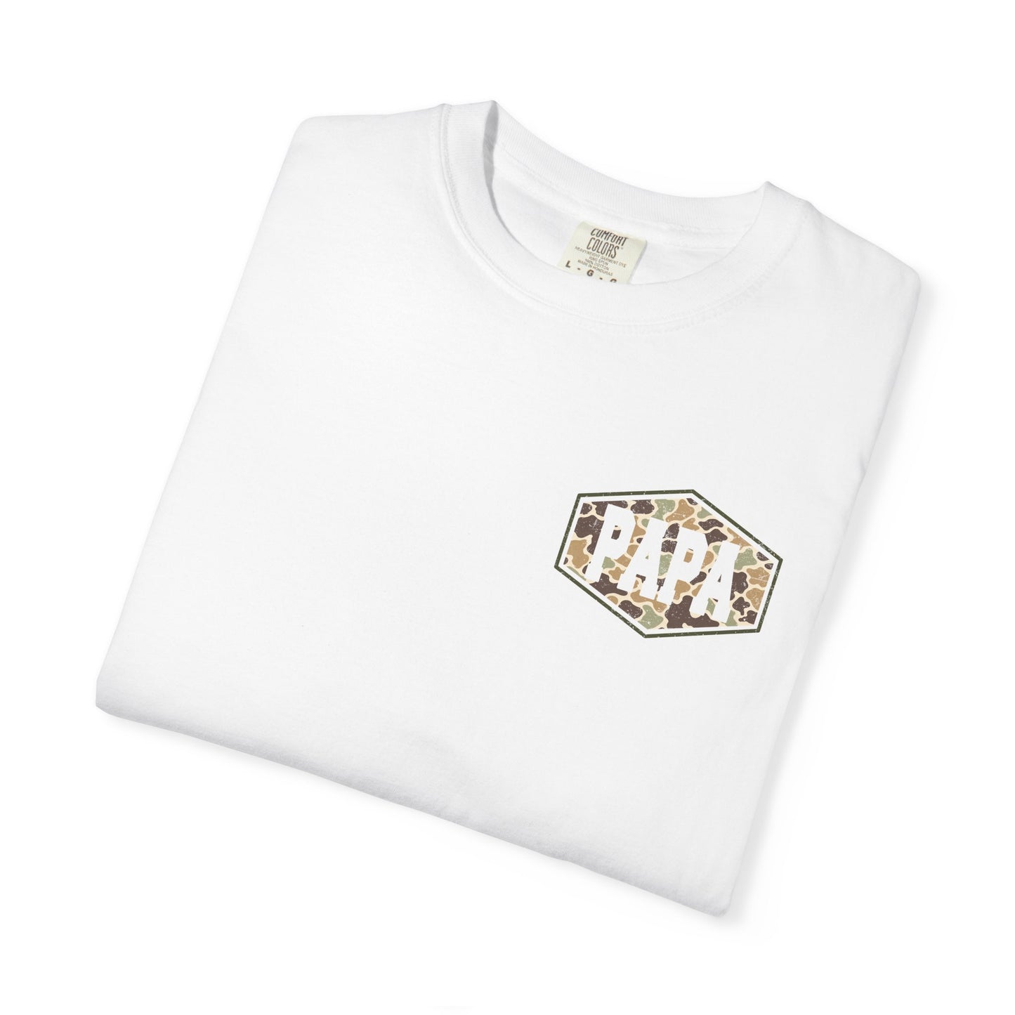 Papa Camo Logo T-Shirt — Men's Father’s Day Graphic Tee