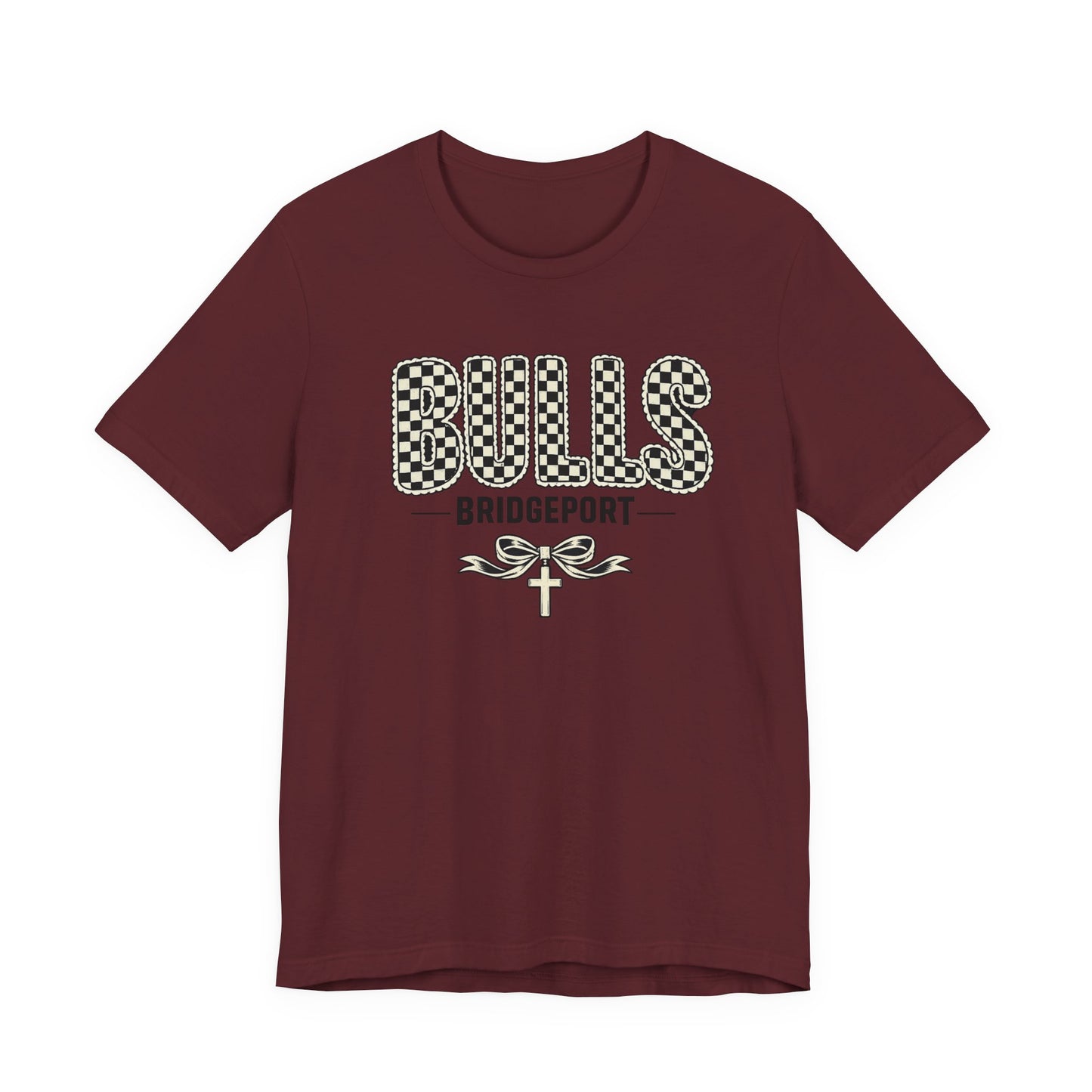 Bulls Bridgeport Graphic Tee — "With God All Things Are Possible" Inspirational Shirt