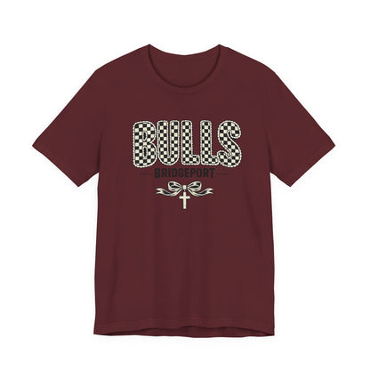 Bulls Bridgeport Graphic Tee — "With God All Things Are Possible" Inspirational Shirt