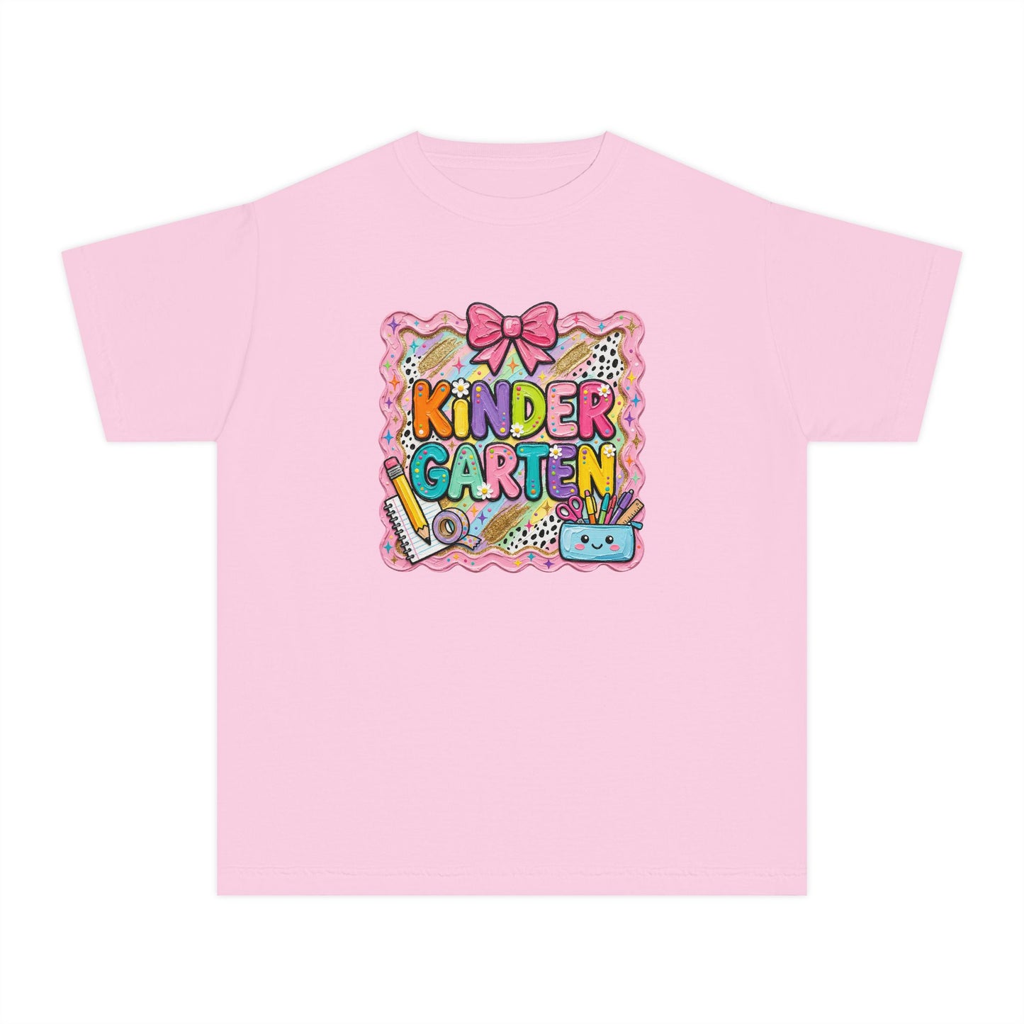 Kindergarten Cute Kids T‑Shirt — Colorful Back‑to‑School Design