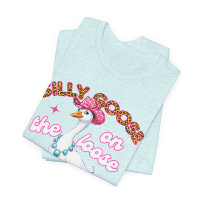 Silly Goose on the Loose T-Shirt — Cute Retro Goose Graphic Tee
