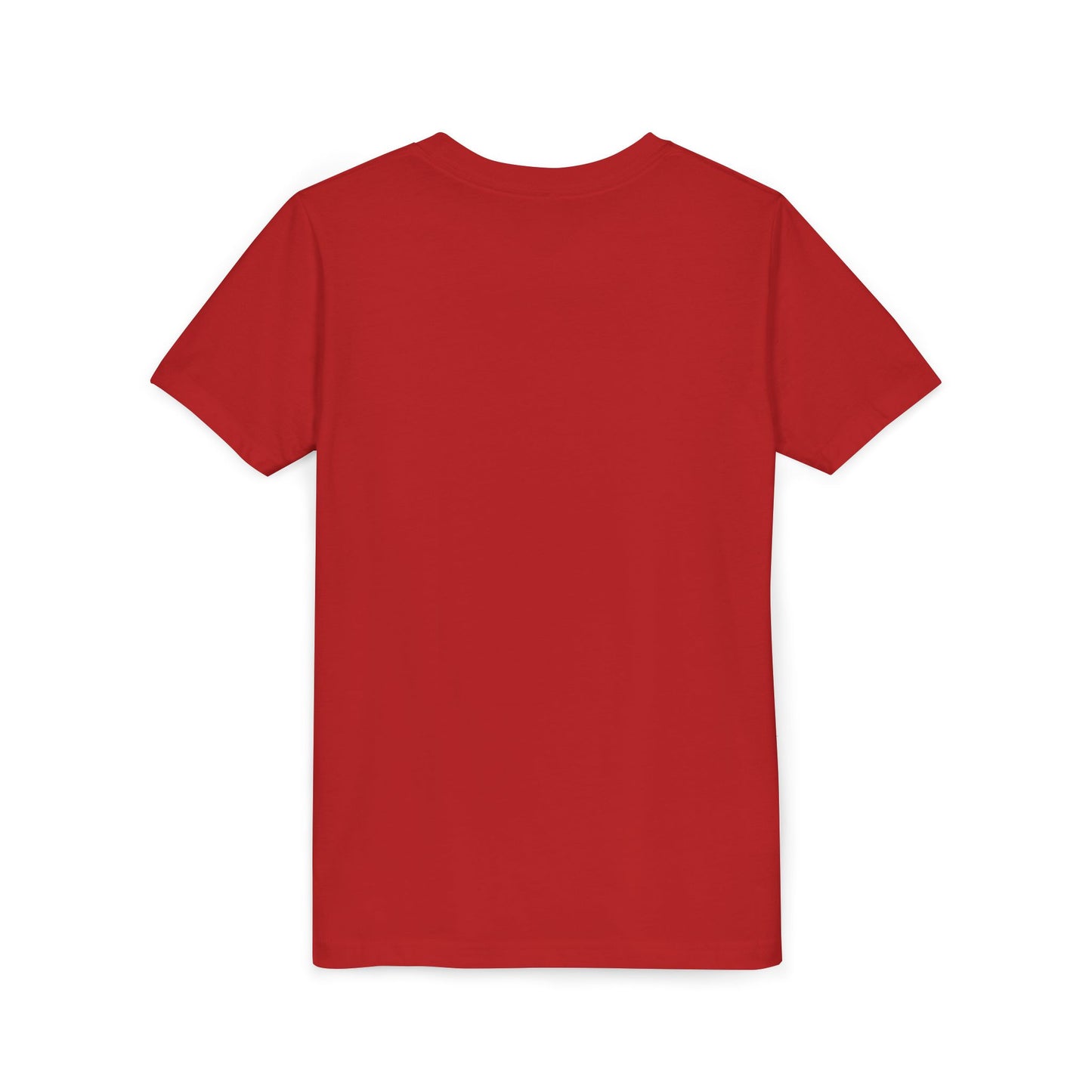 Patriotic Highland Cow Youth Tee — American Flag Bow & Heart Sunglasses