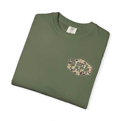 Papa Camo Logo T-Shirt — Men's Father’s Day Graphic Tee