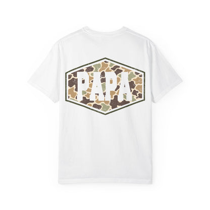 Papa Camo Logo T-Shirt — Men's Father’s Day Graphic Tee